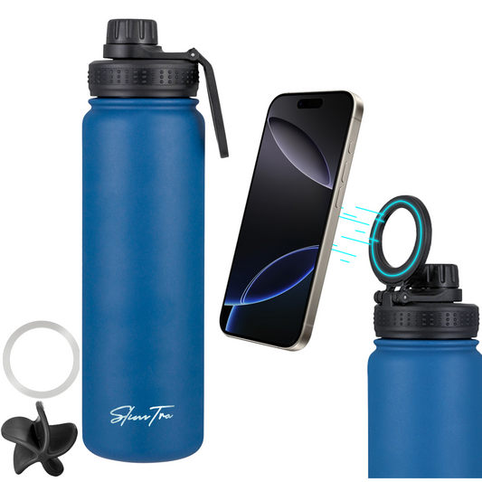 SlimTra™ Magnetic Protein Shaker Bottle – 24oz